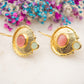Boucles d'oreilles Galet Rosalin