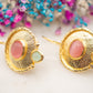 Boucles d'oreilles Galet Rosalin