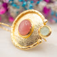 Boucles d'oreilles Galet Rosalin