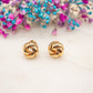 Boucles d'oreilles Nœud Soleil