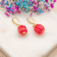Boucles d'oreilles Cerise Sunset