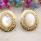 Boucles d'oreilles Ovale Soleil