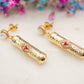 Boucles d'oreilles Tube Soleil
