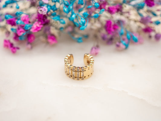Earcuff Pavé Doré