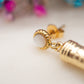 Boucles d'oreilles Tube Soleil