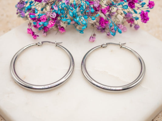 Boucles d'oreilles Arc Glacé