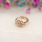 Boucle d'oreille unique Aurore Opaline