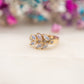 Boucle d'oreille unique Aurore Opaline