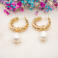 Boucles d'oreilles Perle Calypso