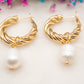 Boucles d'oreilles Perle Calypso