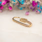 Boucles d'oreilles Trombone Miel