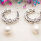 Boucles d'oreilles Torsade Nuit