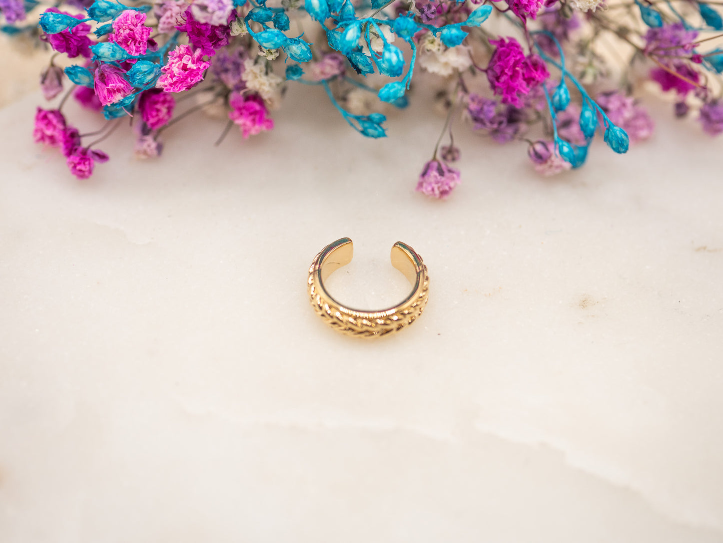 Earcuff Tressage Doré