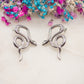 Boucles d'oreilles Serpent Miroir