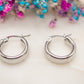 Boucles d'oreilles Anneau Glacé