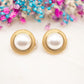 Boucles d'oreilles Perle Sablée (clips)