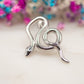 Boucles d'oreilles Serpent Miroir
