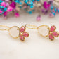 Boucles d'oreilles Sorbet Corail