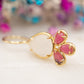 Boucles d'oreilles Sorbet Corail