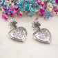 Boucles d'oreilles Cœur Ex-Voto