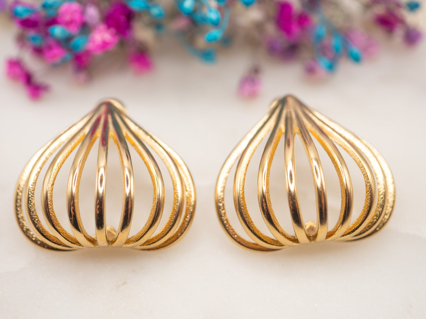 Boucles d'oreilles Dôme Solaire