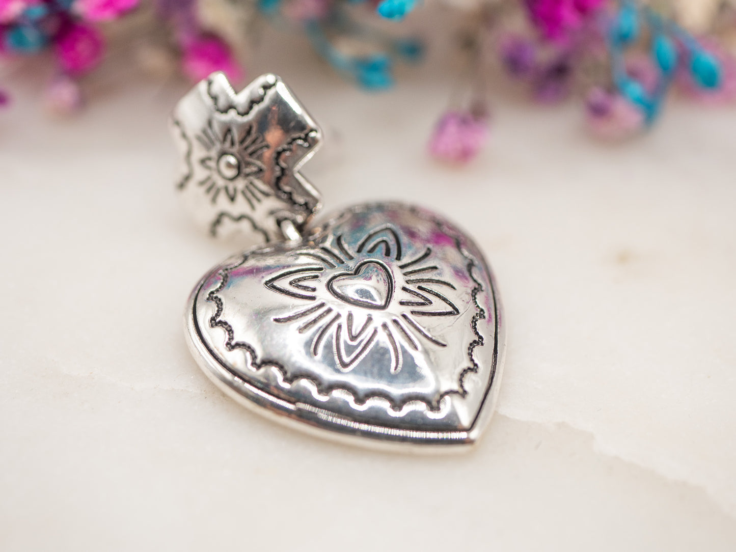 Boucles d'oreilles Cœur Ex-Voto