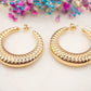 Boucles d'oreilles Cannelures Dorées