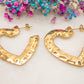 Boucles d'oreilles Arc Miel