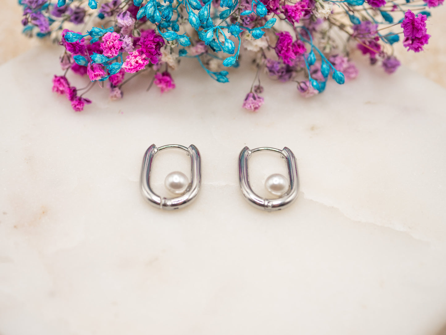 Boucles d'oreilles Épingle Clair