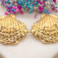 Boucles d'oreilles Coquille Dorée