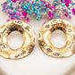Boucles d'oreilles Halo Miroir