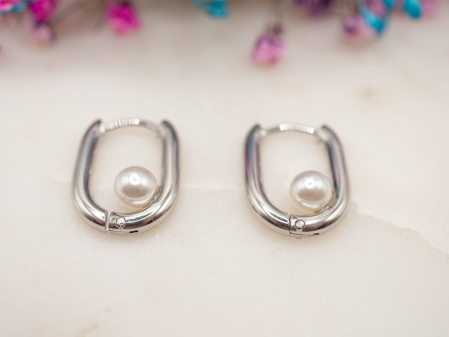Boucles d'oreilles Épingle Clair
