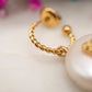 Boucles d'oreilles Perle Tropézienne
