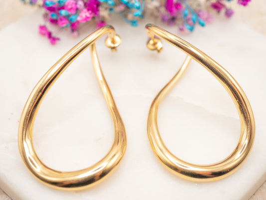 Boucles d'oreilles Anneau Sunset