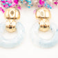 Boucles d'oreilles Lagune Dorée