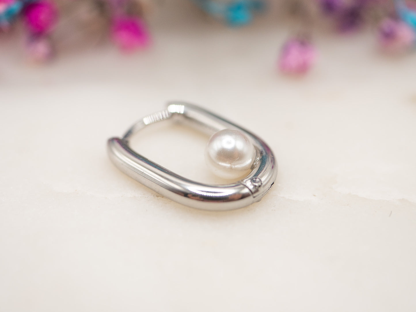 Boucles d'oreilles Épingle Clair