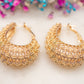 Boucles d'oreilles Dentelle Miel