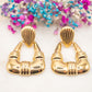 Boucles d'oreilles Manille Dorée