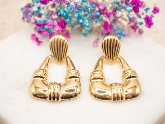 Boucles d'oreilles Manille Dorée