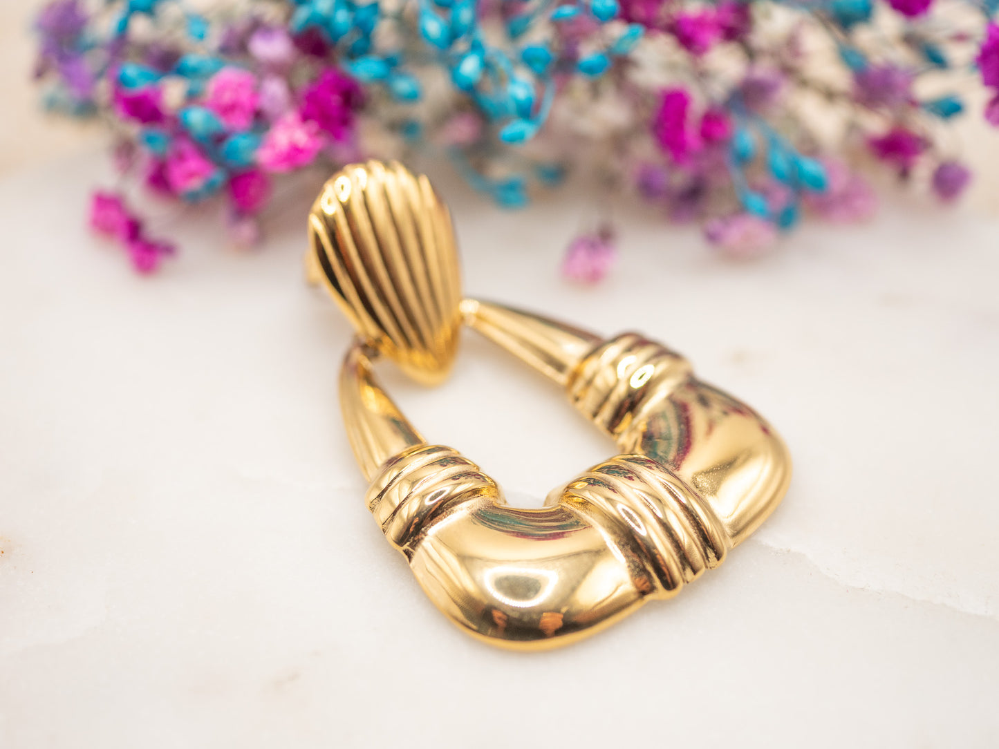 Boucles d'oreilles Manille Dorée