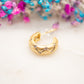 Boucle d'oreille unique Dune Diamantée