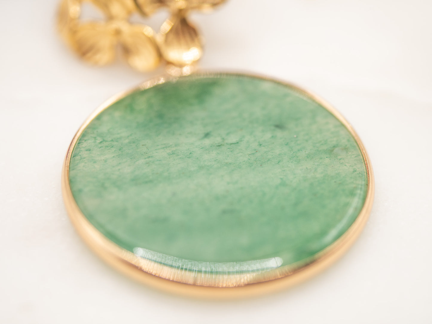Boucles d'oreilles Jardin Jade
