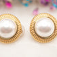Boucles d'oreilles Perle Sablée (clips)