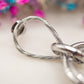 Boucles d'oreilles Anneau Salin
