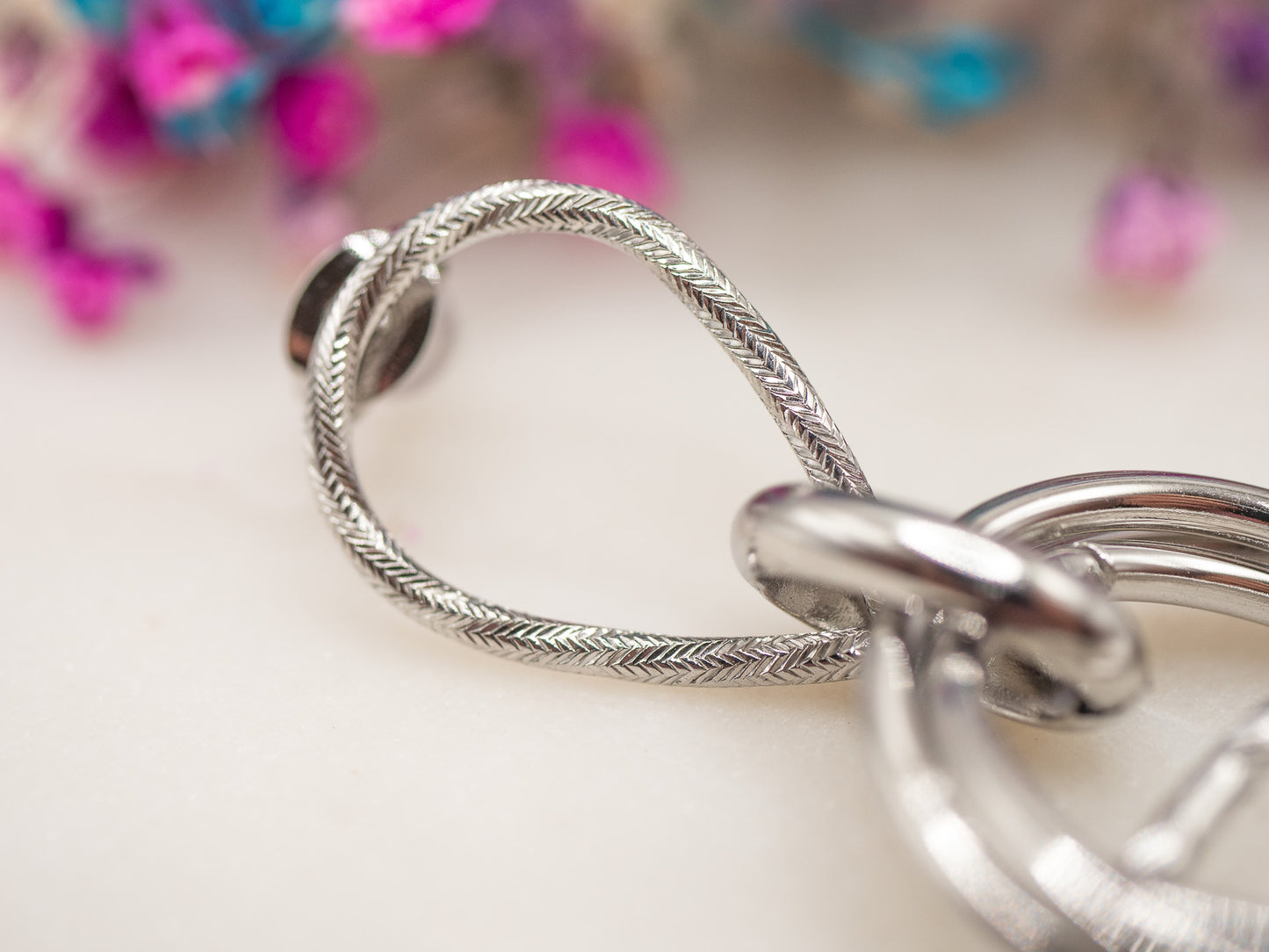 Boucles d'oreilles Anneau Salin