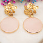 Boucles d'oreilles Pétales Rosés