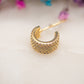 Boucle d'oreille uniqueu Clou Sable