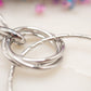 Boucles d'oreilles Anneau Salin