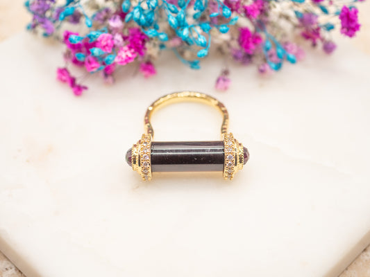 Bague Cylindre Minuit
