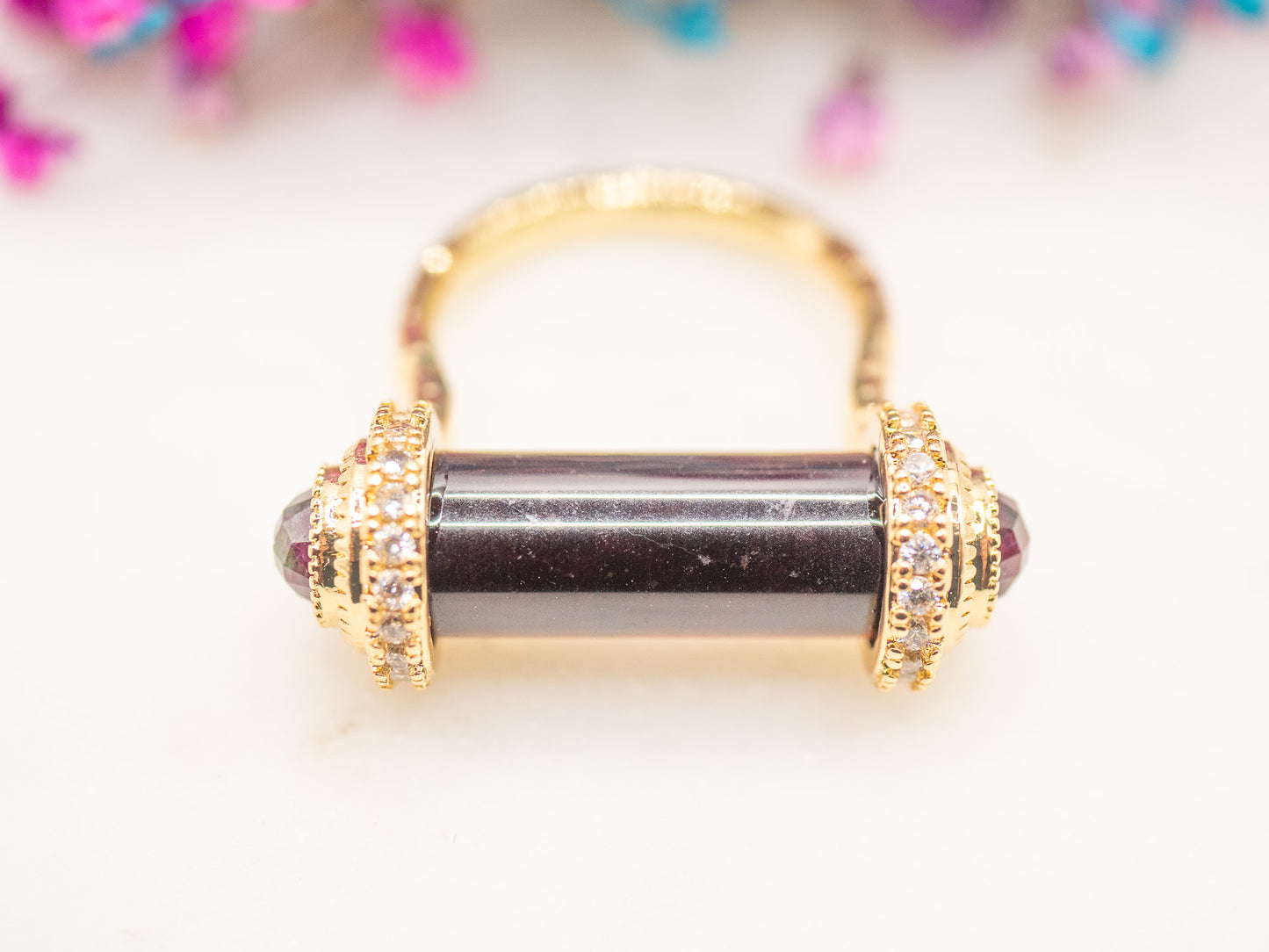 Bague Cylindre Minuit